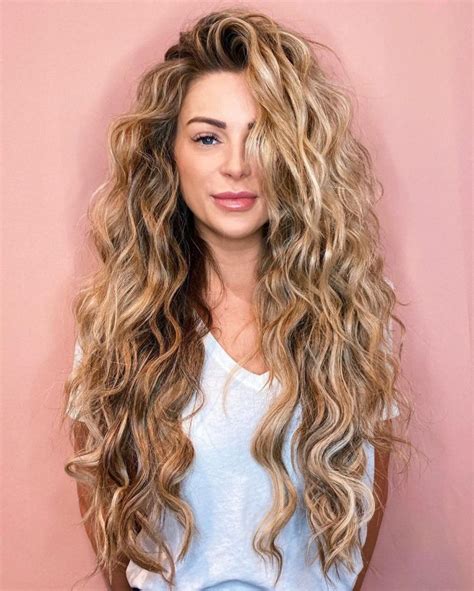 natural curly brown hair with blonde highlights|best blonde highlights 2024.